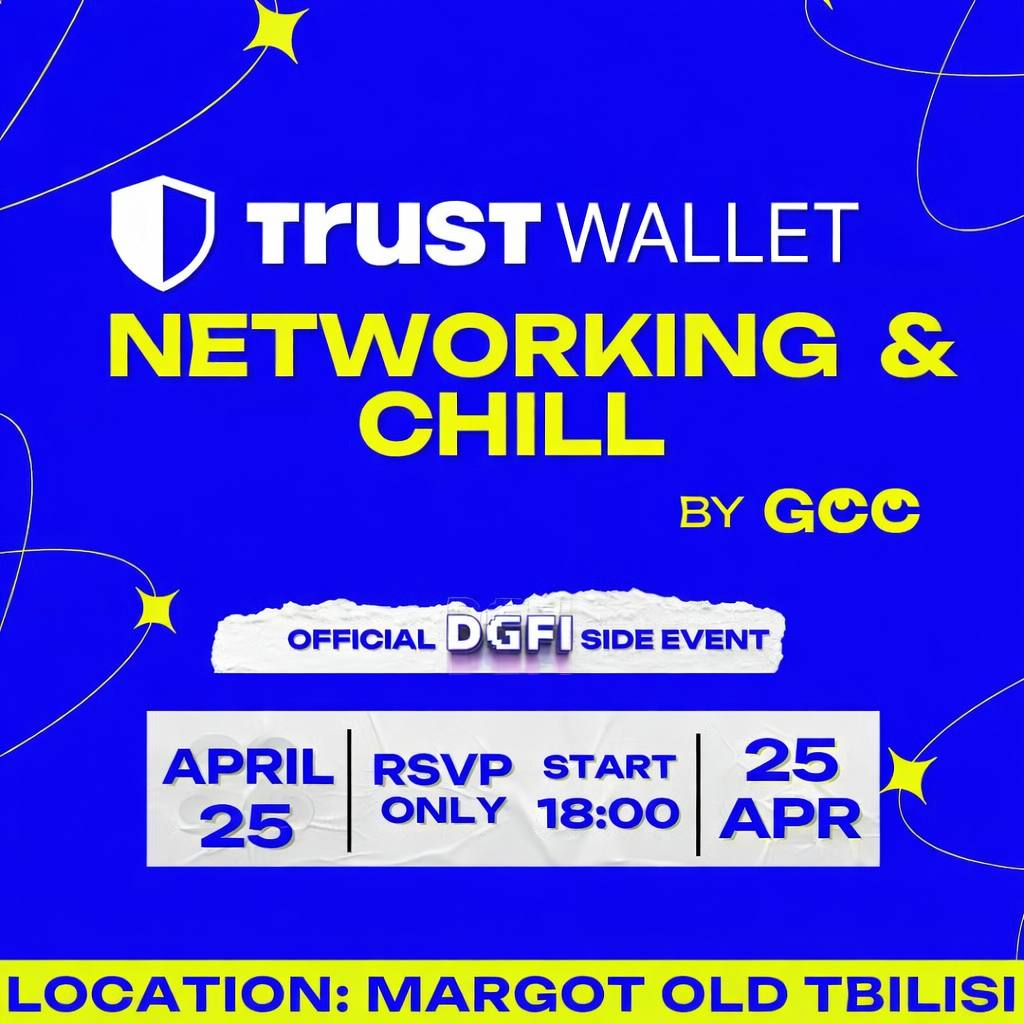 Cover Image for Networking & Chill: by Trust Wallet and GCC